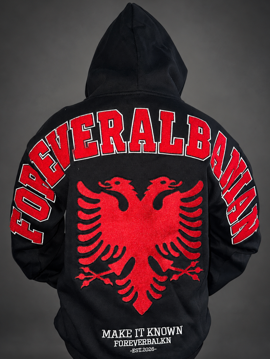 Albanian Edition Heavyweight Hoodie- LIMITED STOCK AVAILABLE NOW